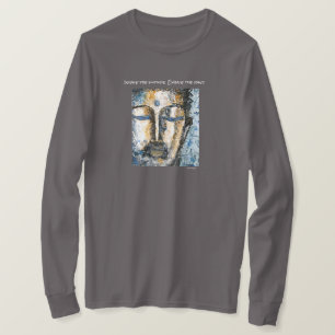 Manar för konst för ZenBuddha vattenfärg skjorta Tee Shirt