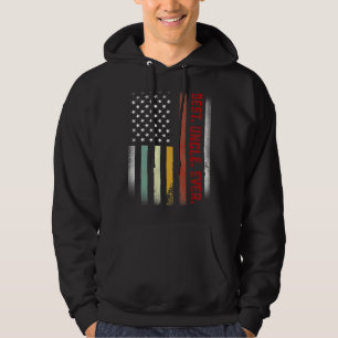 Manar för morbror, morbror... USA Flagga 1 Hoodie