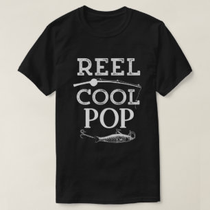 Manar för morfar för vits för fiske för t shirt