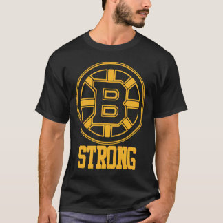 Manar för nallar för hockey för Boston B stark T Shirt