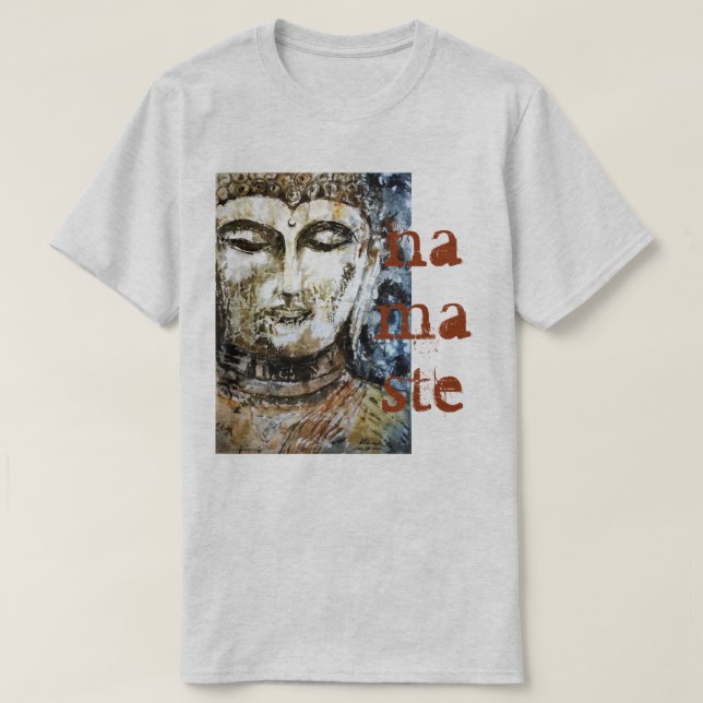 Manar för Namaste ZenBuddha konst T-tröja Tröja (Design framsida)