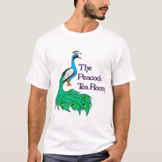Manar för påfågelTearum skjortan för logotyp T Shirt