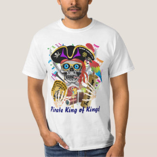 Manar för piratkontrabanddagar som all stilar t-shirt