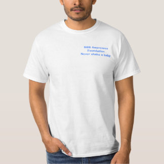 Manar för SBS-medvetenhetfundament skjorta för vit T-shirt