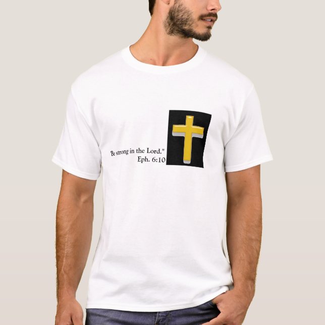Manar för Scripture/kristenkor T-tröja Tee (Framsida)