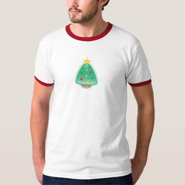 Manar för Squishies julSquee träd skjorta T Shirt (Framsida)