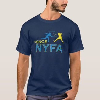 Manar för staket NYFA mörka T-tröja T-shirt