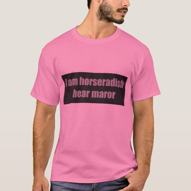 Manar för T-tröja för pepparrotMaror påskhögtid T Shirt (Framsida)