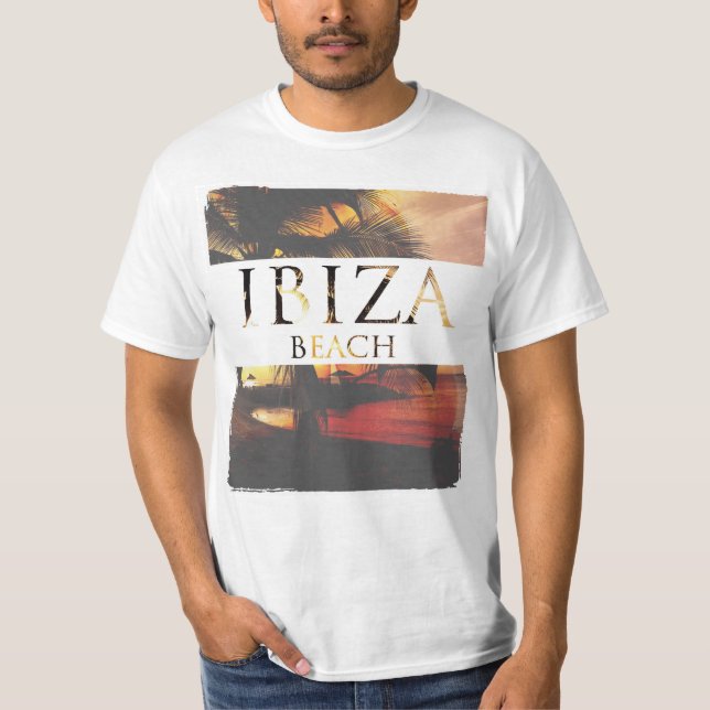 Manar för T-tröja för skjorta för Ibiza Tee (Framsida)