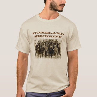Manar för Texaspolishemlandsäkerhet skjorta T-shirt