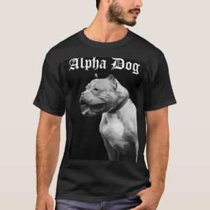 Manar för tjur för alfabetiskhundgrop skjorta f t shirt