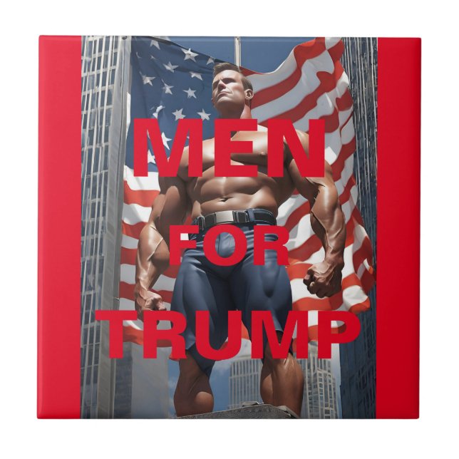MANAR FOR TRUMP KAKELPLATTA (Framsidan)