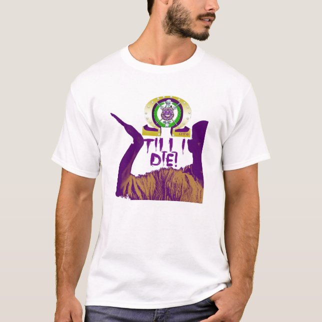 Manar för val för Omega PSI Phi enorm Tröja (Framsida)
