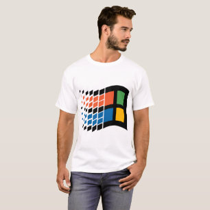 Manar för Windows 95logotyp   T-tröja T Shirt