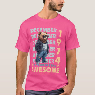 Manar Förklaring från december 1974 50:e födelseda T Shirt