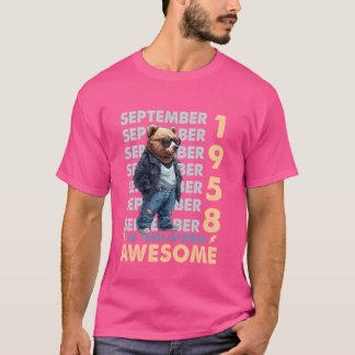 Manar Förklaring från september 1958 66:e födelsed T Shirt