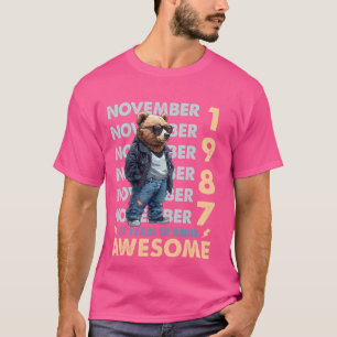 Manar Förklaring november 1987 37:e födelsedag 37 T Shirt