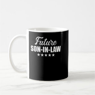 Manar framtida svärson för bröllop och förlovning kaffemugg
