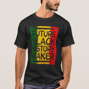 Manar Framtida svart historik, proud African Amer T Shirt