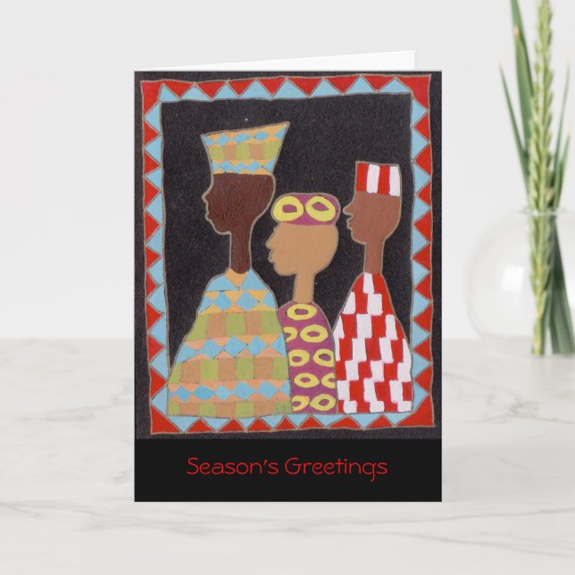 Manar från Afar hälsningkort Helgkort (Framsida)