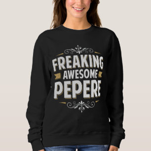 Manar freaking Fantastisk pepere for Pappa Grandpa T Shirt