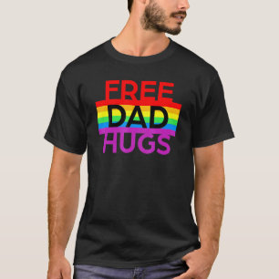 Manar Free Pappa Hugs Lgbt Pride Social Movement R T Shirt