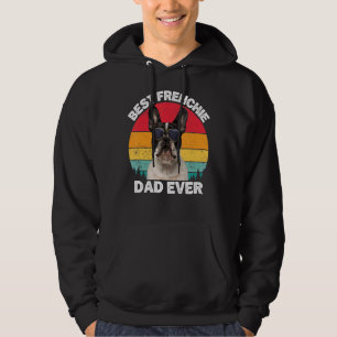 Manar Frenchie Pappa Fransk Bulldog Owner För mana Hoodie