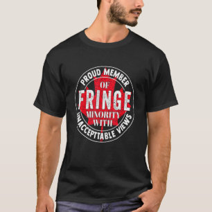 Manar Fringe Minority Proud Member Trucker för gra T Shirt