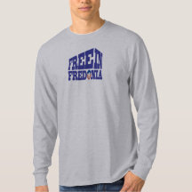 Manar "fritt i T-tröja för Fredonia" grundläggande