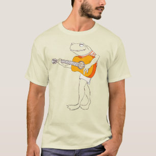 Manar Frog Guitar Strummer Graphic T-Shirt