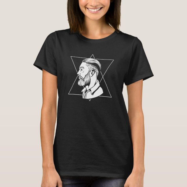 Manar Fullt Beard Pappa Long - Groomed Trimmed Bea T Shirt (Framsida)