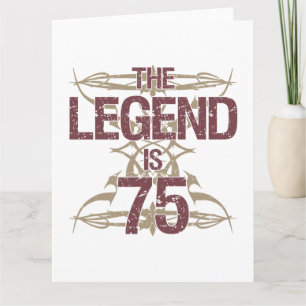 Manar Funny 75:e Birthday Kort