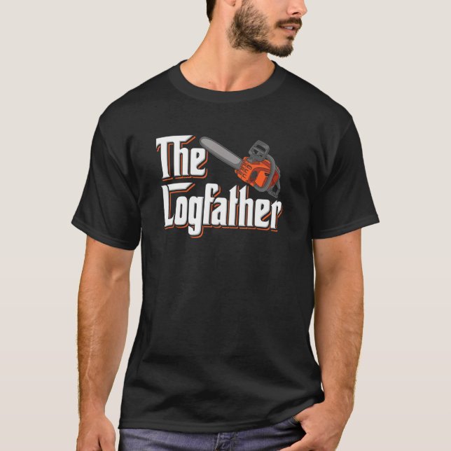 Manar Funny Arborist I Woodworkers Chainsåg T Shirt (Framsida)