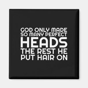 Manar Funny Balding Bald Slap Head Pappa Make Guy Magnet