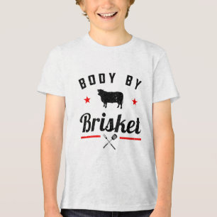 Manar Funny Bbq-kropp genom väggrepp på risket ell T Shirt
