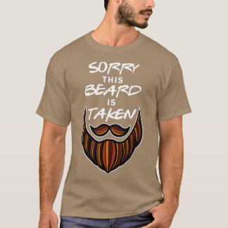 Manar Funny Beard. Ett par beklagar att hans skägg T Shirt