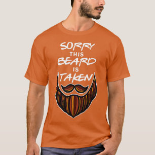 Manar Funny Beard. Ett par beklagar att hans skägg T Shirt