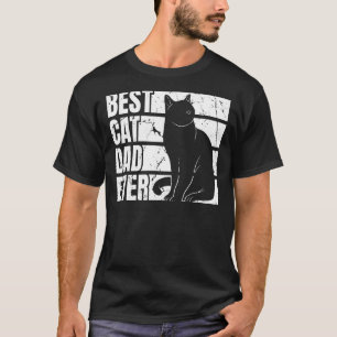 Manar Funny Best Cat Pappa Graphic Far och Manar C T Shirt