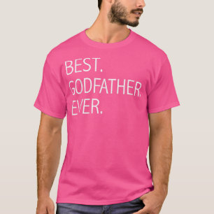 Manar Funny Best Godfather Fars dag Gift Pr T Shirt