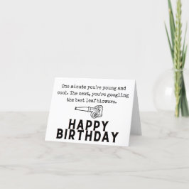 Manar Funny Birthday Card Tack Kort