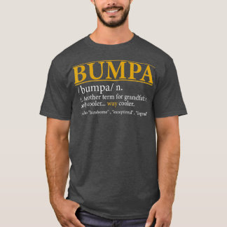 Manar Funny BUMPA-definition Fars dag-gåva T Shirt
