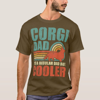 Manar Funny Corgi Pappa som ett vanligt Pappa men T Shirt