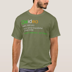 Manar Funny Daideo Ireland Grandfather T Shirt