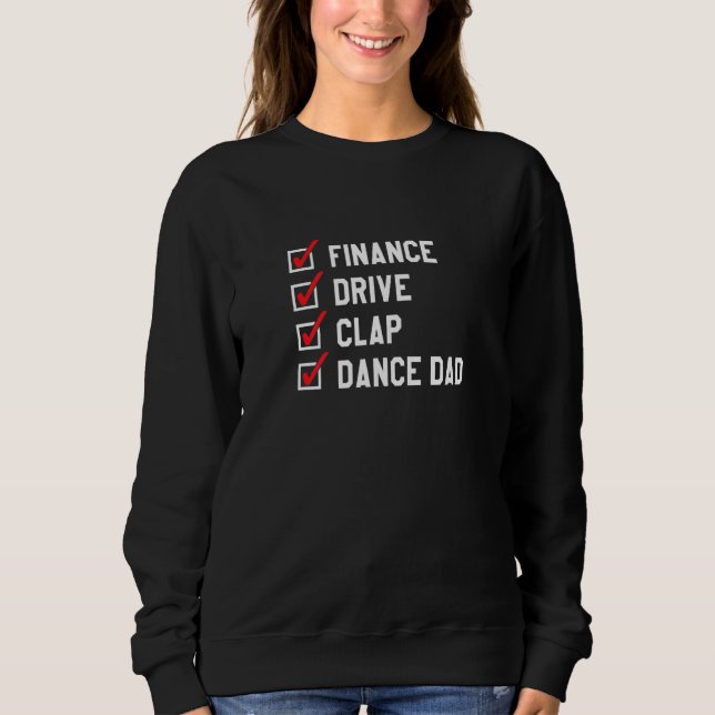 Manar Funny Dance Pappa Graphic T Shirt (Framsida)