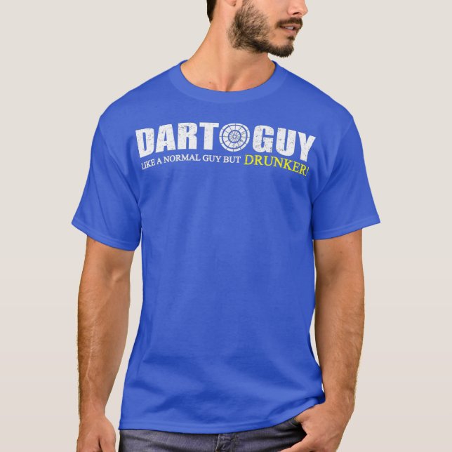 Manar Funny Dart Guy Shirt Coola Team Gift T (Framsida)