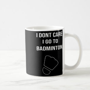 Manar Funny Dminton Gift Shuttle Player som säger Kaffemugg