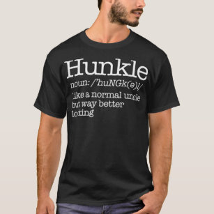 Manar Funny farbror Hunkle Definition lustig coola T Shirt