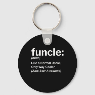 Manar Funny farbror Shirt Manar Funcle Definition Nyckelring