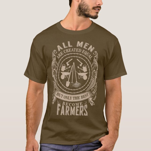 Manar Funny Farming Älskare Gift Manar-jordbruk T Shirt (Framsida)