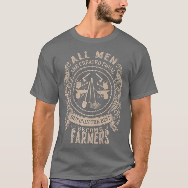 Manar Funny Farming Älskare Gift Manar-jordbruk T Shirt (Framsida)
